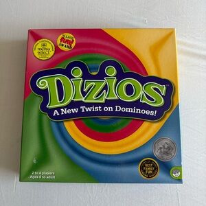 Dizios A New Twist On Dominoes Mindware Games Rare 2009 Complete Family Kids